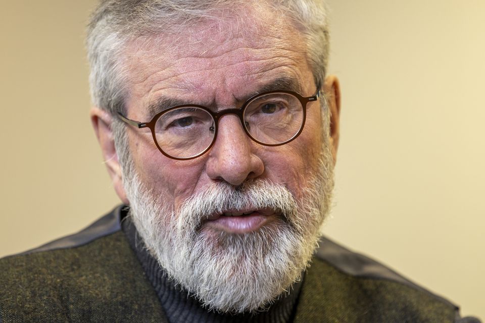 Former Sinn Fein president Gerry Adams (PA)