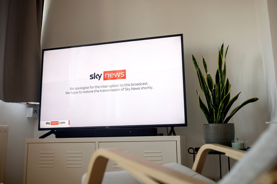 Sky News was impacted by the IT outage. Getty Images