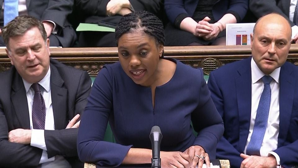 Conservative Party leader Kemi Badenoch was scathing over Labour’s record (House of Commons/UK Parliament)