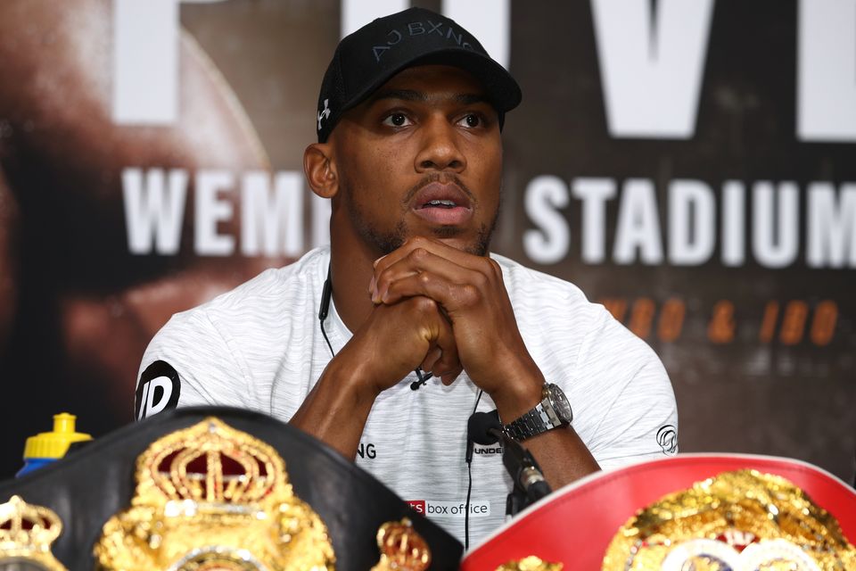 Anthony Joshua vows to box clean and says any doping claim would