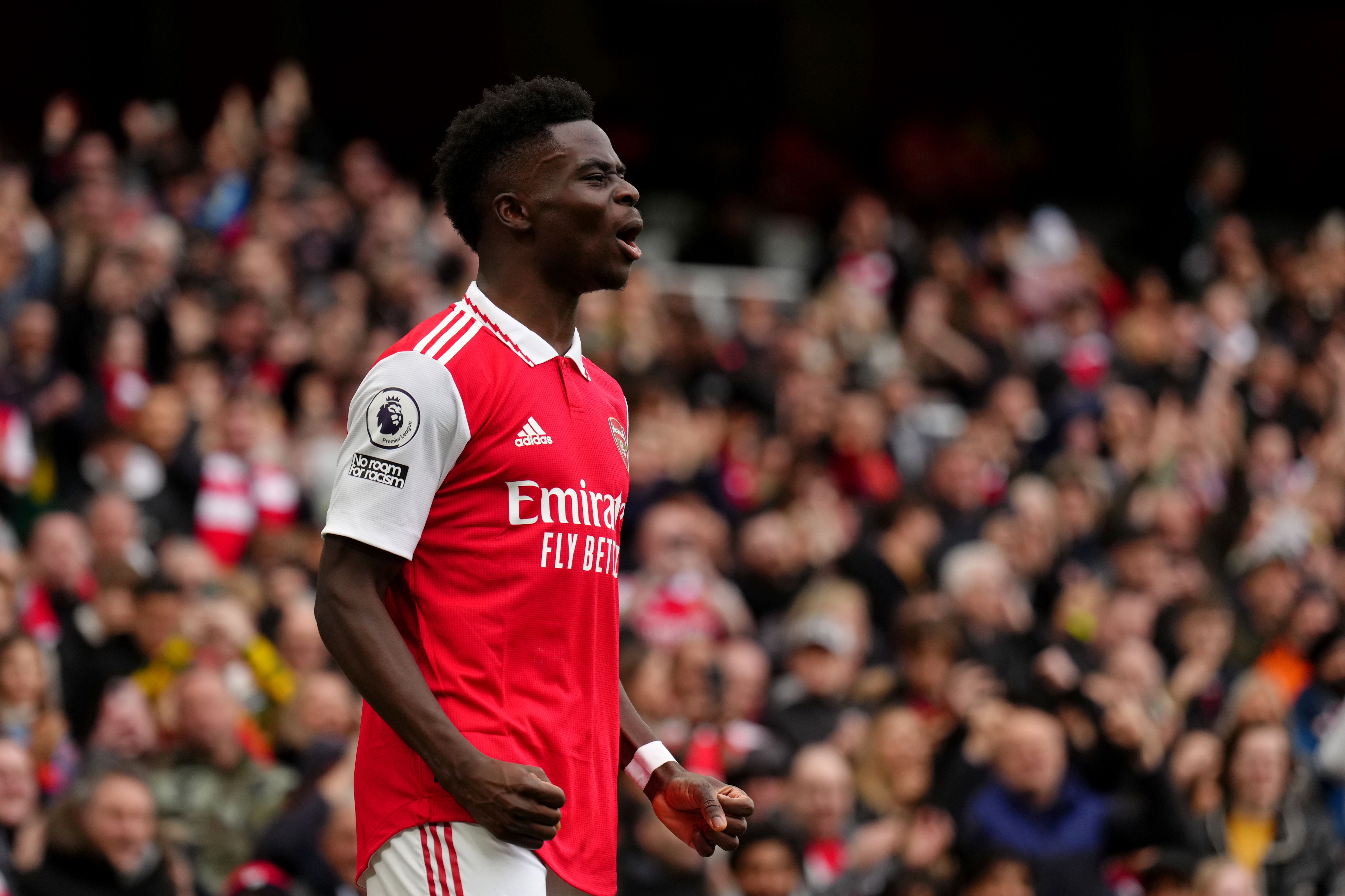 Arsenal vs Crystal Palace result: Bukayo Saka inspires Arsenal to  eight-point lead