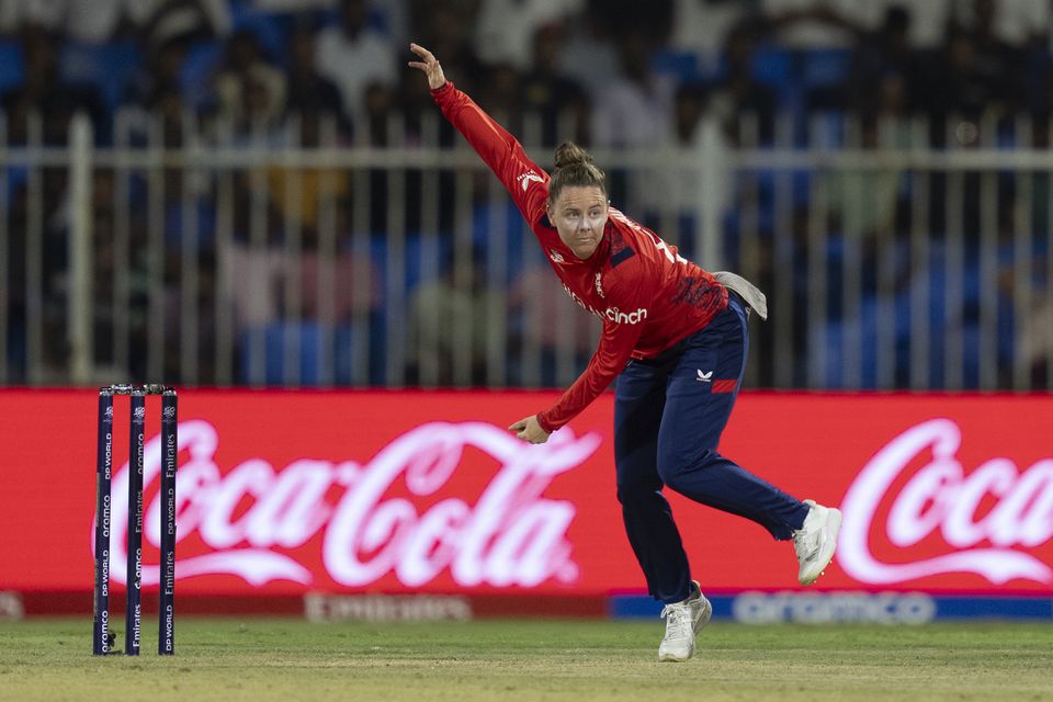 Linsey Smith starred with the ball (AP Photo/Altaf Qadri)