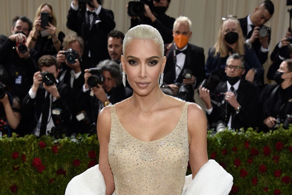 Kim Kardashian ‘honoured’ to be wearing historic Marilyn Monroe gown at ...