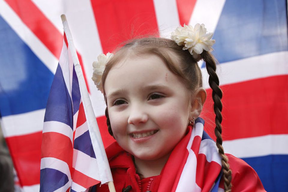 Loyalist protestors converge on Belfast city hall. Picture date: Saturday January 5, 2013