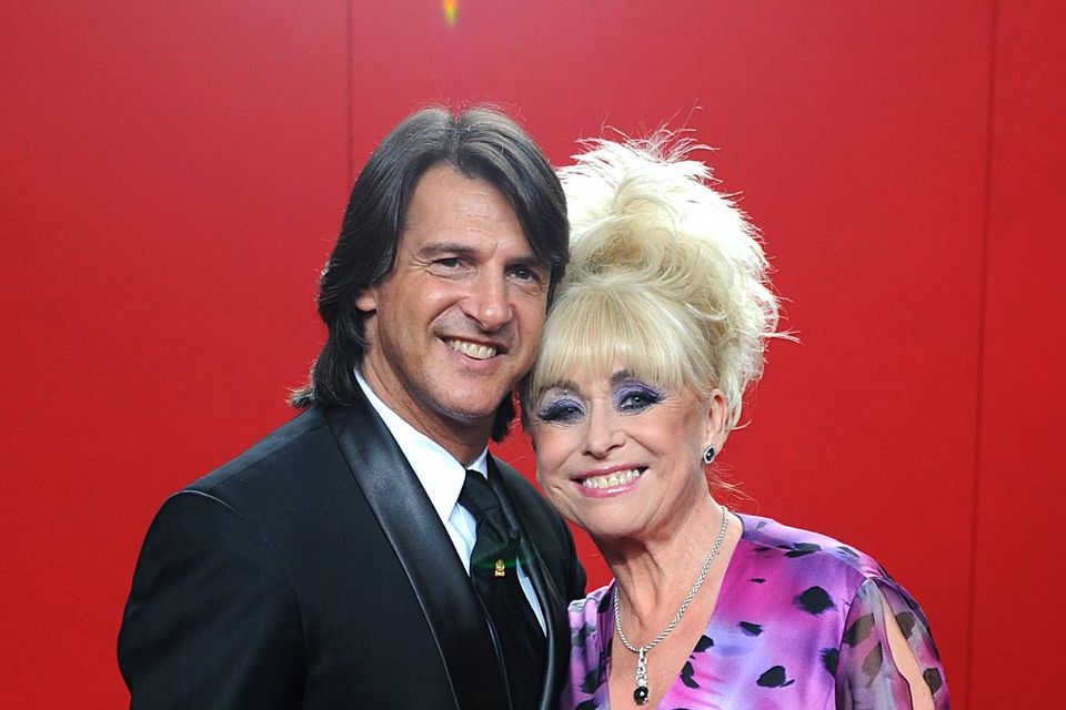 Dame Barbara Windsor and husband Scott Mitchell were married for two decades (Ian West/PA)