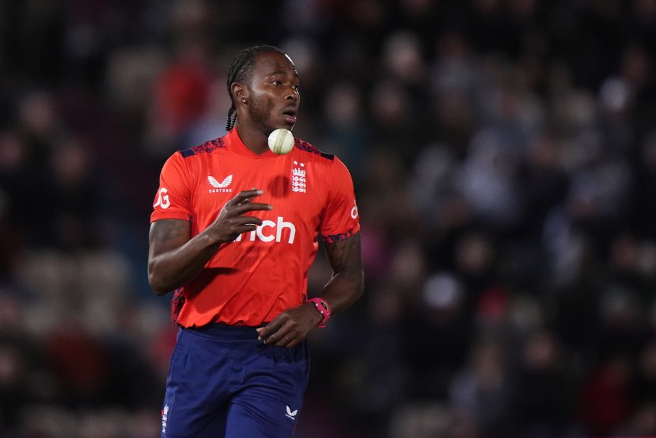 Jofra Archer is a doubt for England’s first ODI against India in Nagpur because of a cut on his hand (Bradley Collyer/PA)