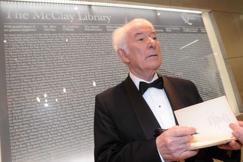 Seamus Heaney, Irish Poet Of Soil And Strife, Dies At 74, 58% OFF