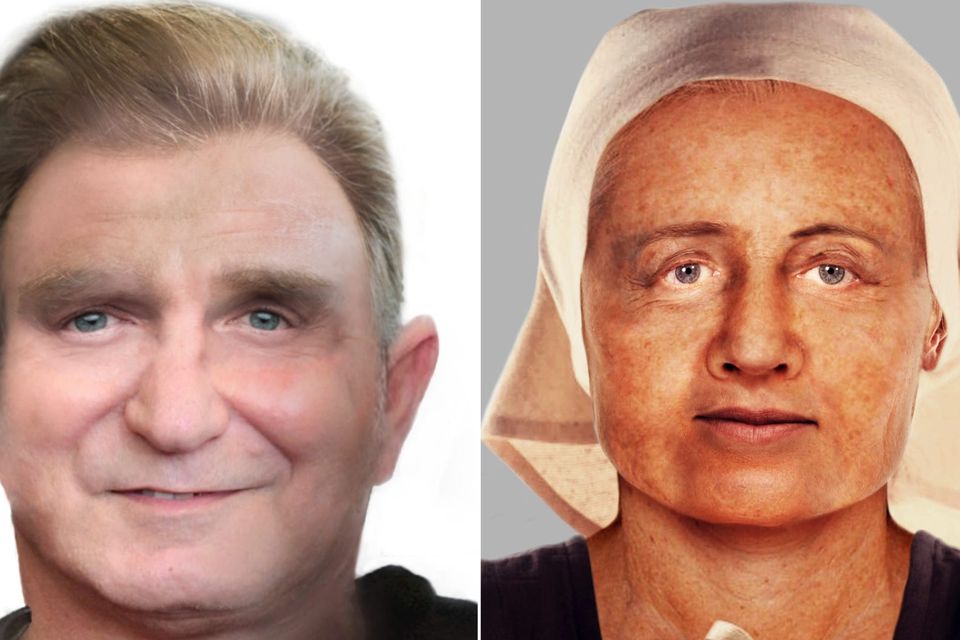 Faces Reconstructed From 700-year-old Skulls Found In Excavation Of ...