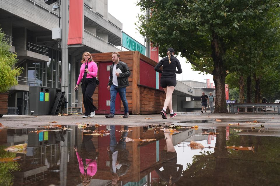 More bad weather is expected across the country with the end of summer (Lucy North/PA)