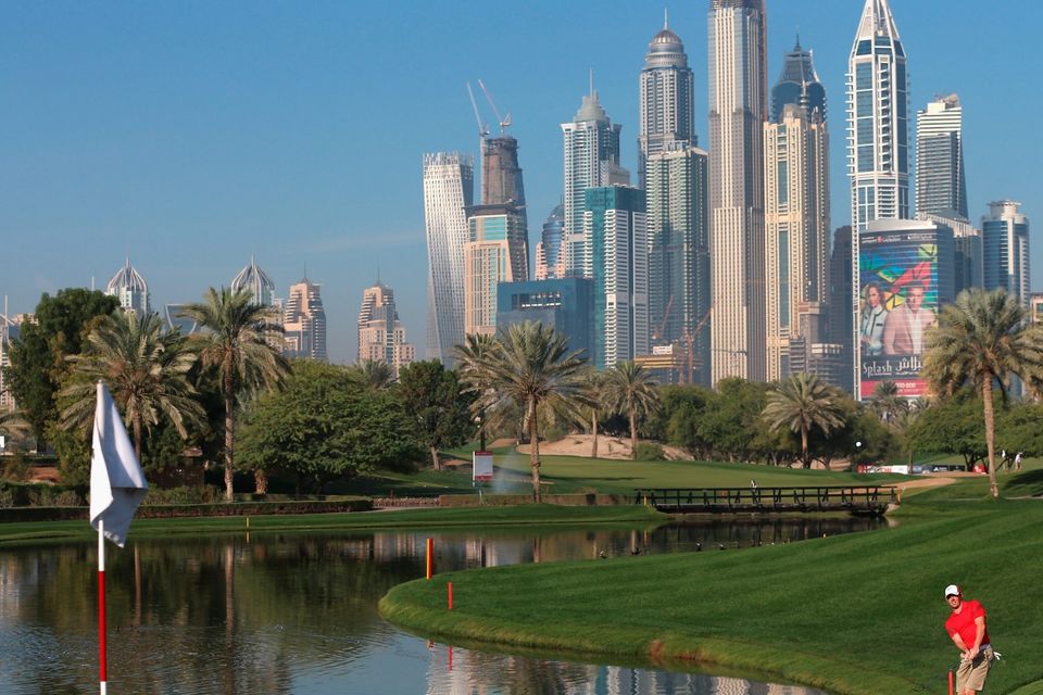 Rory McIlroy zooms across Dubai cityscape on zipline |  