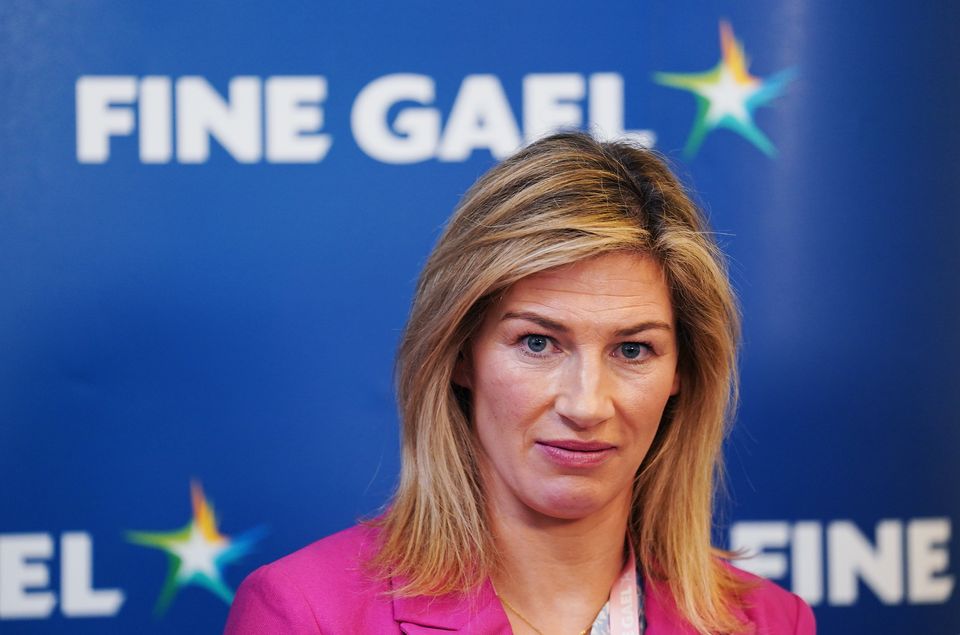 Fine Gael candidate Nina Carberry (Brian Lawless/PA)
