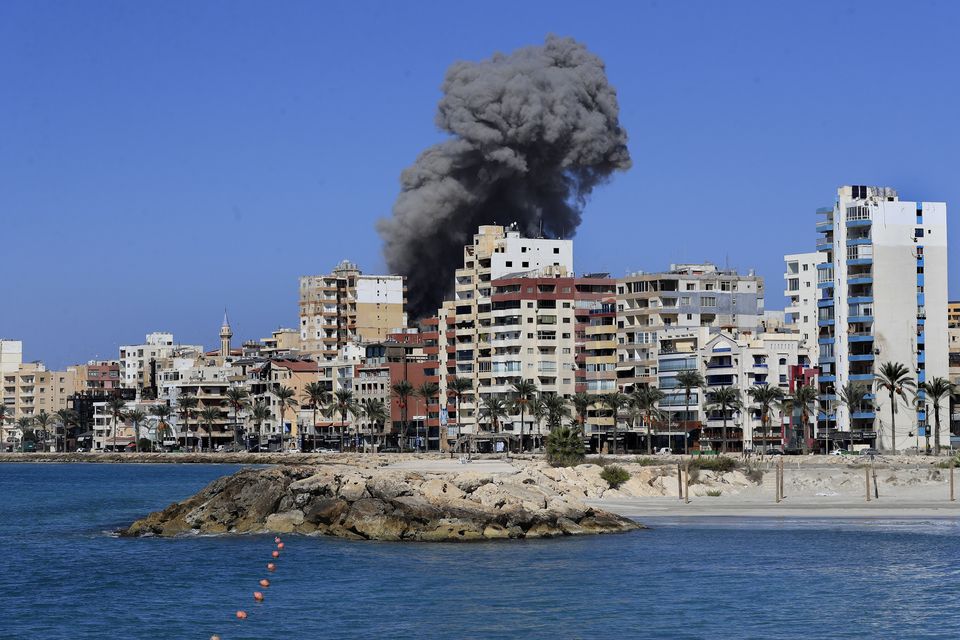 Tyre is a popular tourist destination (Mohammad Zaatari/AP)