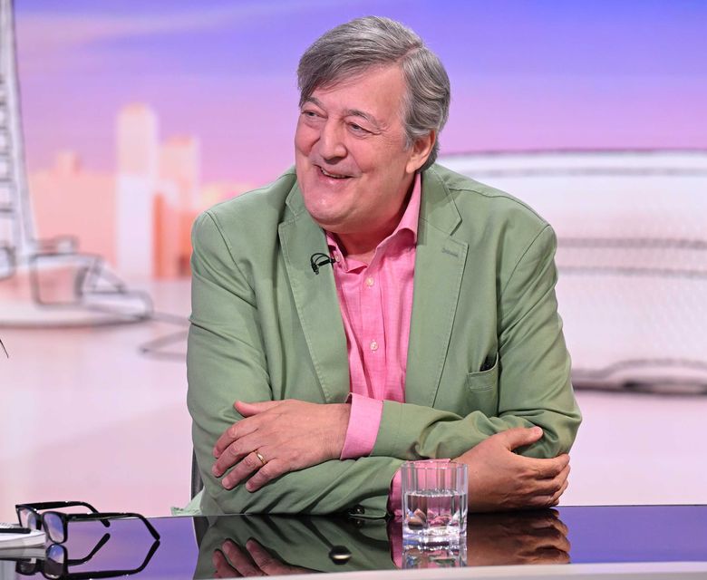 Actor Stephen Fry, appearing on BBC One’s Sunday with Laura Kuenssberg, defended black-only theatre nights as a ‘fair idea’ (Jeff Overs/BBC/PA)