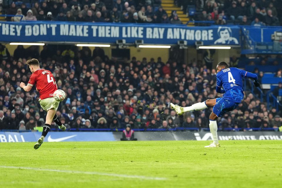 Tosin Adarabioyo scored twice from range for the Blues (Adam Davy/PA)