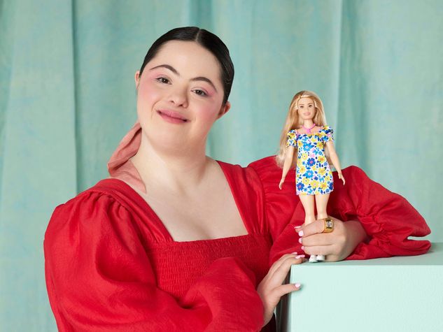 Barbie Wraps come off first Down s syndrome doll