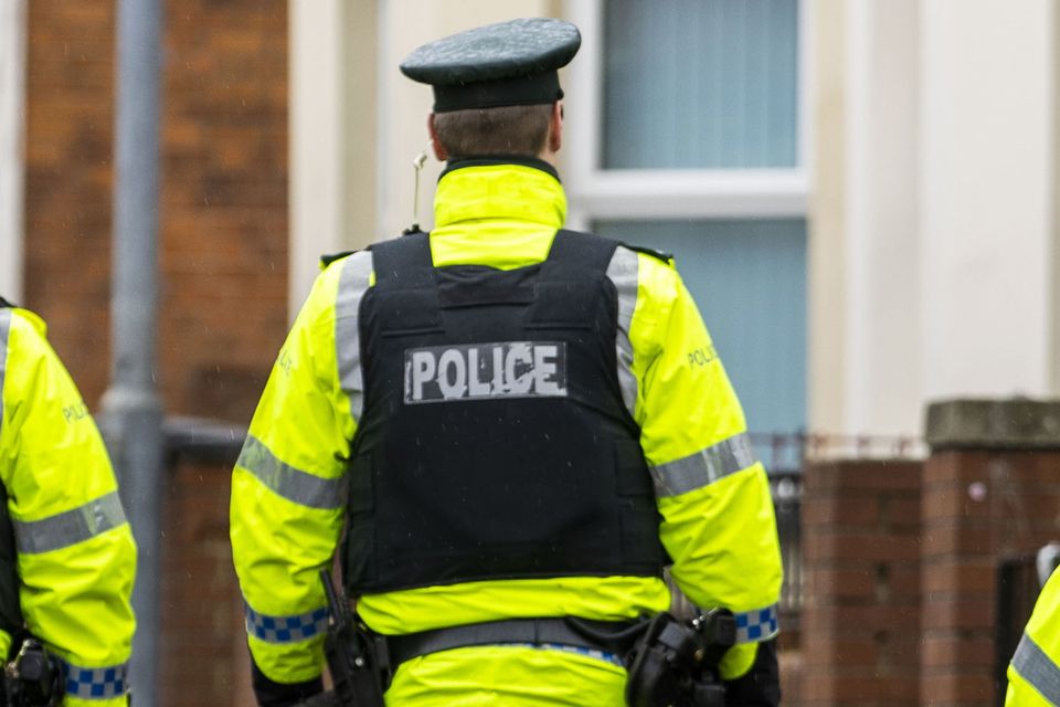 PSNI officers (Liam McBurney/PA)