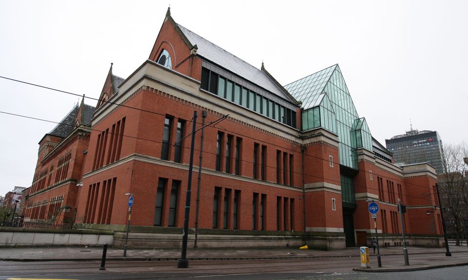 Manchester Crown Court Minshull Street, in Manchester city centre (Dave Thompson/PA)