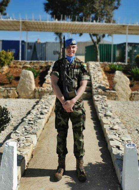 Irish Trooper Shane Kearney (Defence Forces)