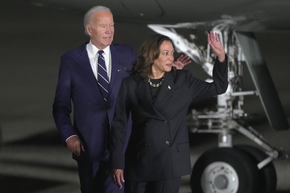 President Joe Biden and Vice President Kamala Harris (Manuel Balce Ceneta/AP)