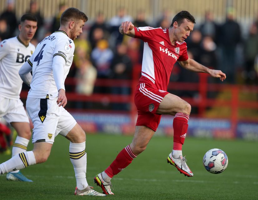 Whalley is determined to savour Accrington’s trip to Liverpool (Ian Hodgson/PA)