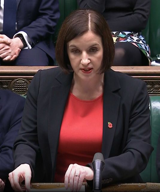 Education Secretary Bridget Phillipson said too many children have been failed by the state (House of Commons/UK Parliament/PA)