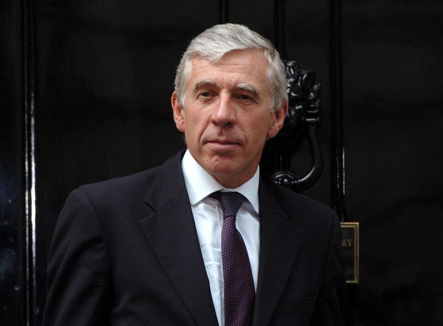 Foreign secretary Jack Straw called for the government to rethink its plans (Ian Nicholson/PA)