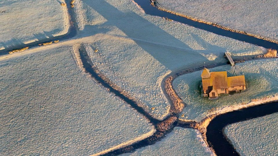 Cold temperatures across England, including in Kent, will remain throughout the weekend amid a yellow weather warning (Gareth Fuller/PA)