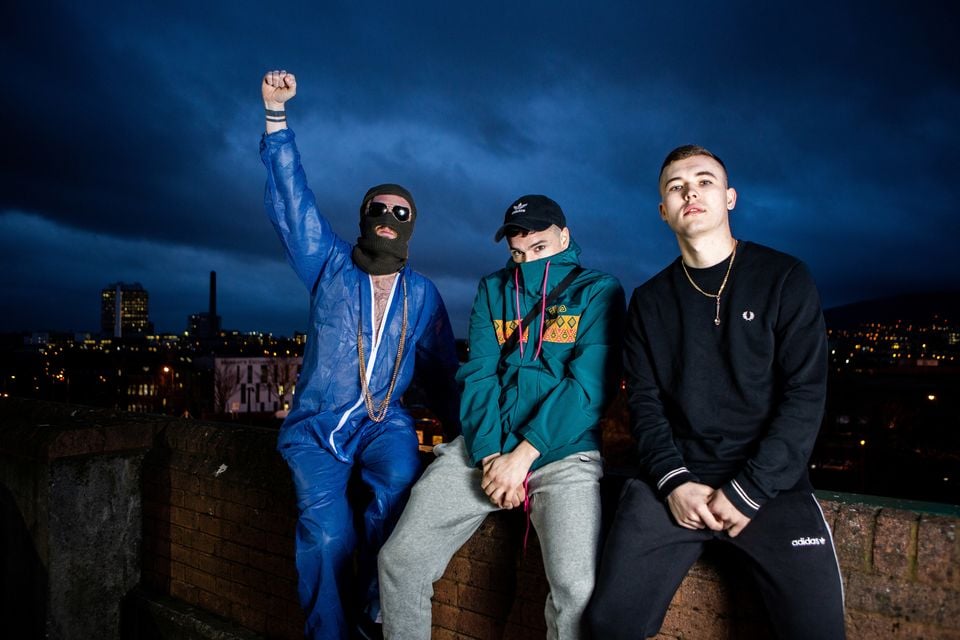 The west Belfast rap trio were set to take to the stage at the Glasgow-based TRNSMT festival