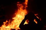 thumbnail: Pacemaker Press Belfast 11-07-2018:  People pictured enjoying the  Kilcooley bonfire in Bangor  Co Down, Northern Ireland. Bonfires are traditionally lit in many loyalist areas of Northern Ireland on the Eleventh Night - the eve of the Twelfth of July.
Picture By: Arthur Allison.