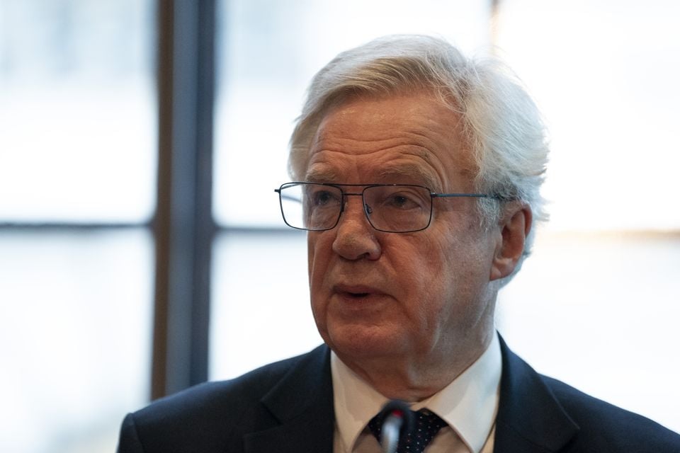 Sir David Davis was speaking during defence questions in Parliament (Ben Whitley/PA)