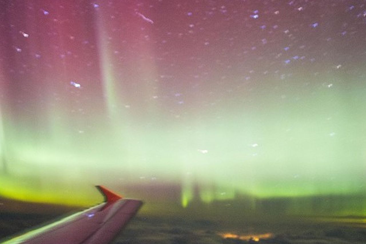 Flight offers Northern Lights sight