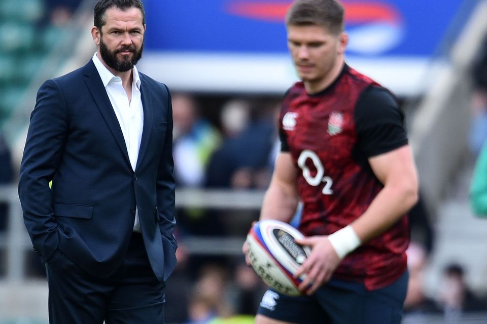 Andy Farrell: The grandkids are coming over, we'll see if we can get them  to cheer for Ireland! 