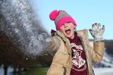 thumbnail: Presseye - Belfast - Northern Ireland - 9th December 2017

Children enjoy the recent snow fall at Stormont in east Belfast.
Mia (10) pictured at parliament buildings.

Mandatory Credit ©Matt Mackey / Presseye.com