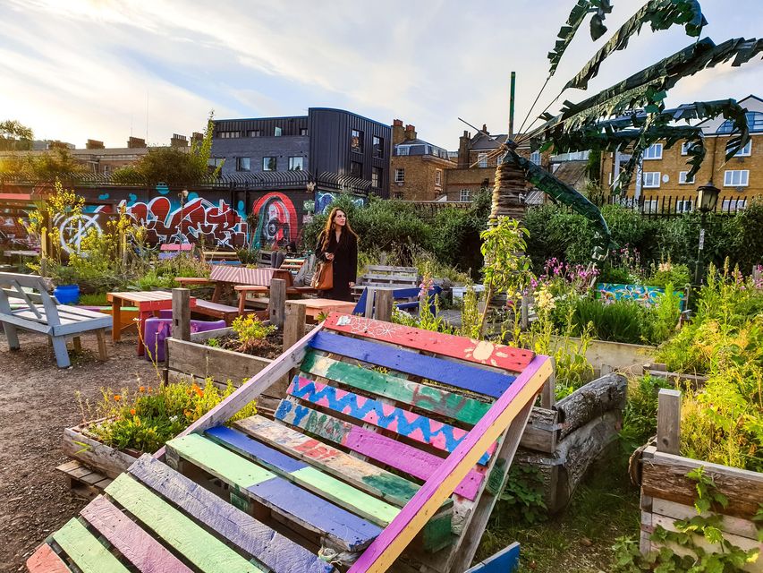 Community gardens can help people reconnect with nature, experts said (Alamy/PA)