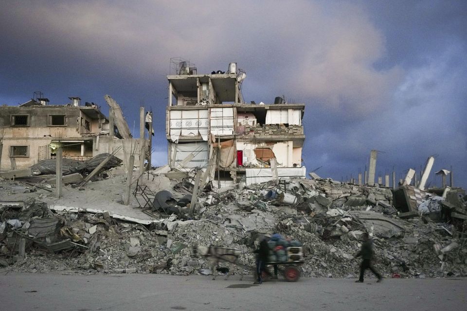 After 15 months of fighting, much of Gaza has been destroyed (Abdel Kareem Hana/AP)