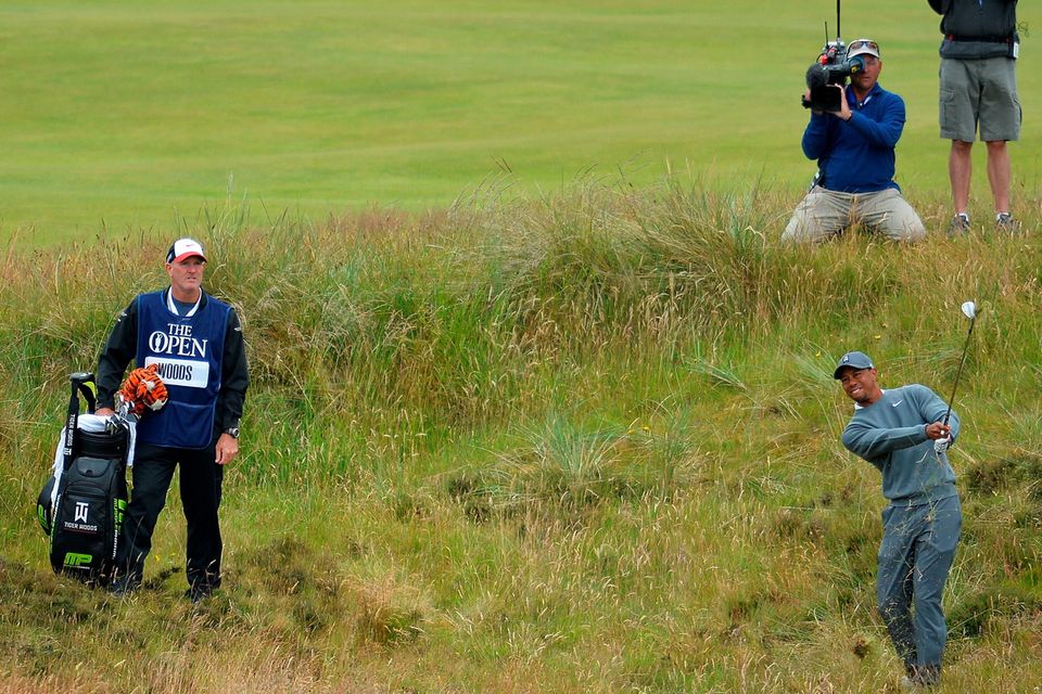 Zach Johnson drinks from the Claret Jug after British Open play