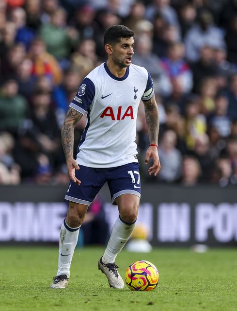 Cristian Romero could return for Tottenham against Ipswich (Steven Paston/PA)