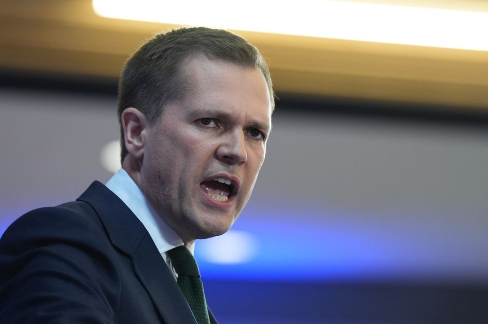 Tory leadership hopeful Robert Jenrick said the Prime Minister is not being ‘clear’ that some violence is stemming from ‘sectarian gangs’ (Jacob King/PA)