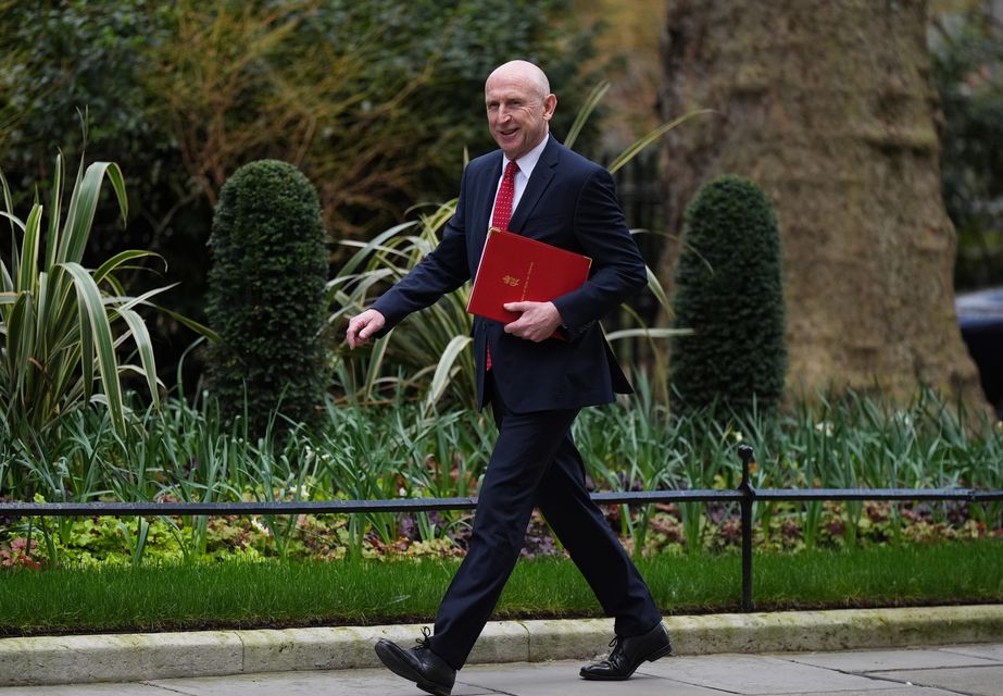 Secretary of State for Defence John Healey is meeting counterparts in Paris.