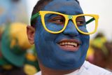 thumbnail: RIO DE JANEIRO, BRAZIL - JUNE 23:  A Brazilian soccer fan waits for their team to play against Cameroon at the FIFA Fan Fest on Copacabana beach June 23, 2014 in Rio de Janeiro, Brazil.  (Photo by Joe Raedle/Getty Images)