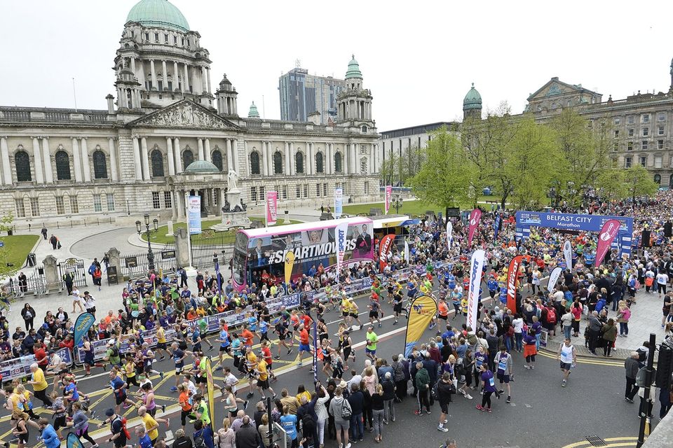 Belfast City Marathon Traffic and travel roads closures as