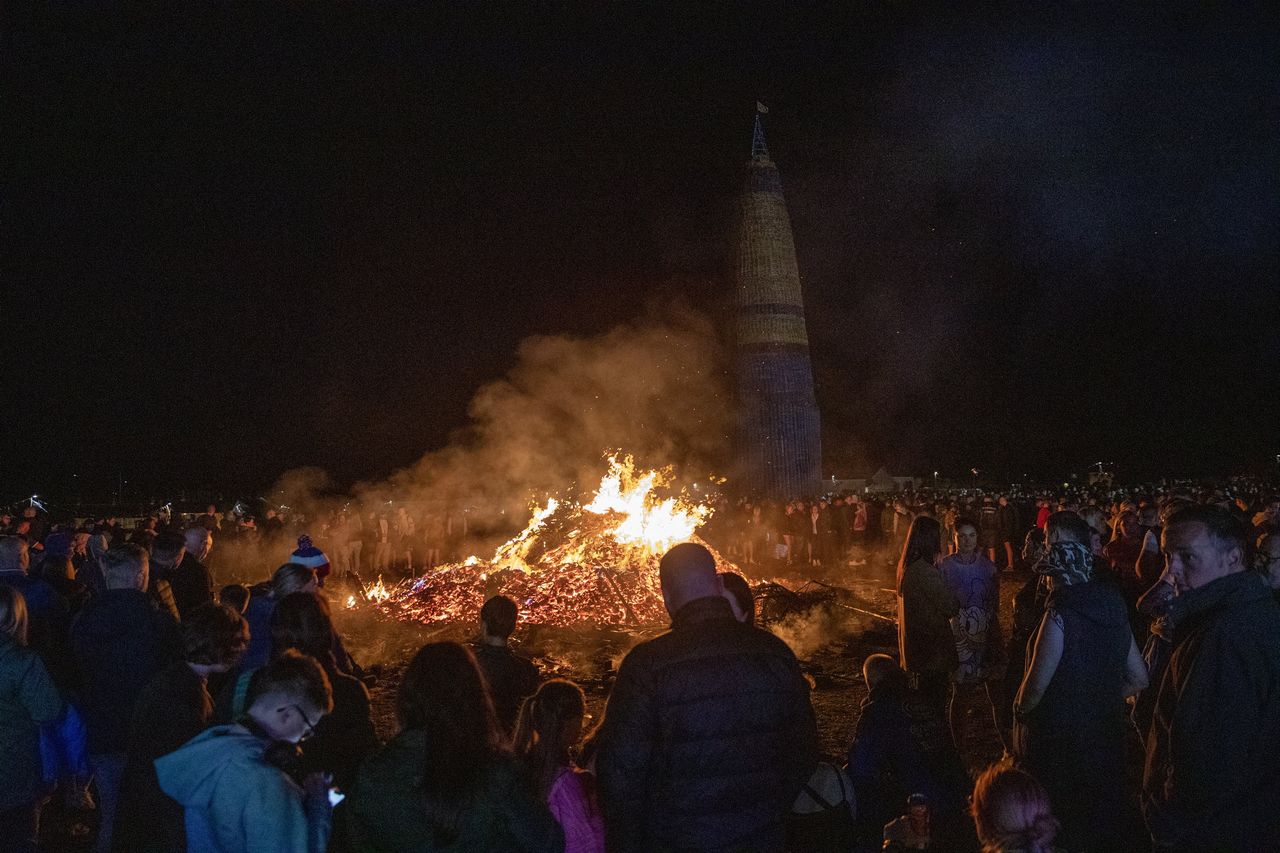 Eleventh Night Bonfires 2023 In Pictures From Craigyhill Newtownards