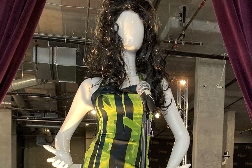 Dress worn by Amy Winehouse for final stage performance fetches