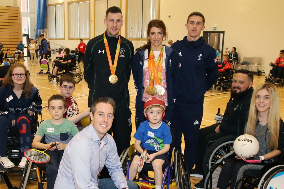 Paralympic fun day inspires disabled children in Northern Ireland ...