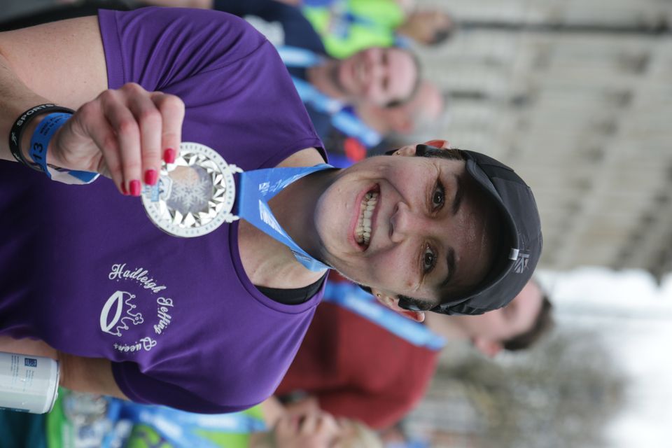 Janine Edgar set up Hadleigh Jeffing Queens with a friend to allow women runners to support each other (Handout/PA)