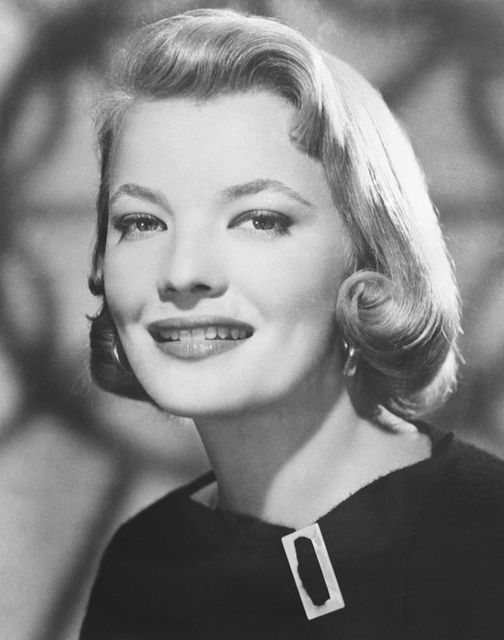 Gena Rowlands in 1957 (Dick Strobel/AP)