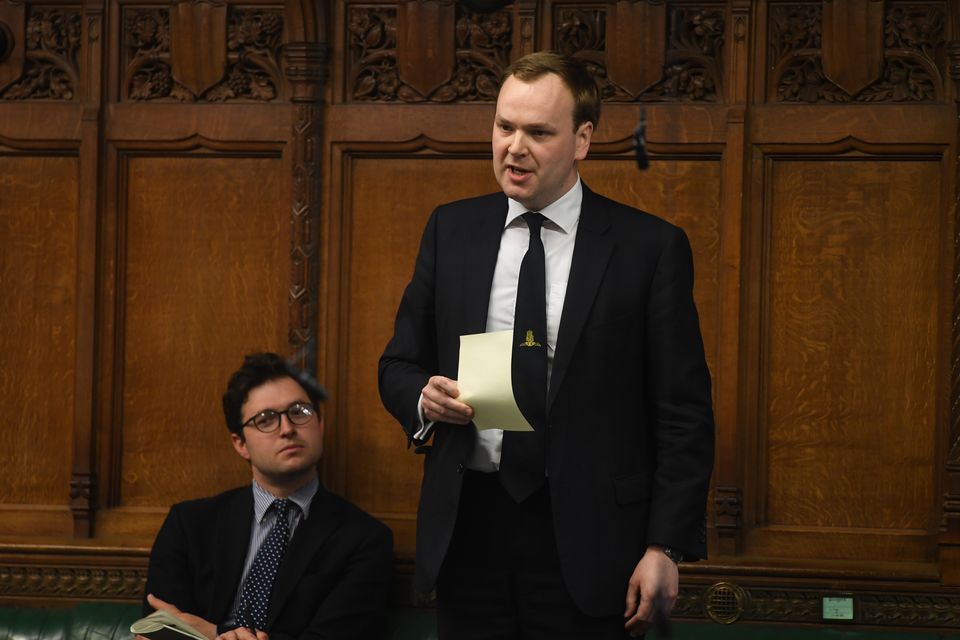 William Wragg, photographed in parliament in 2022 (UK Parliament/Jessica Taylor/PA)