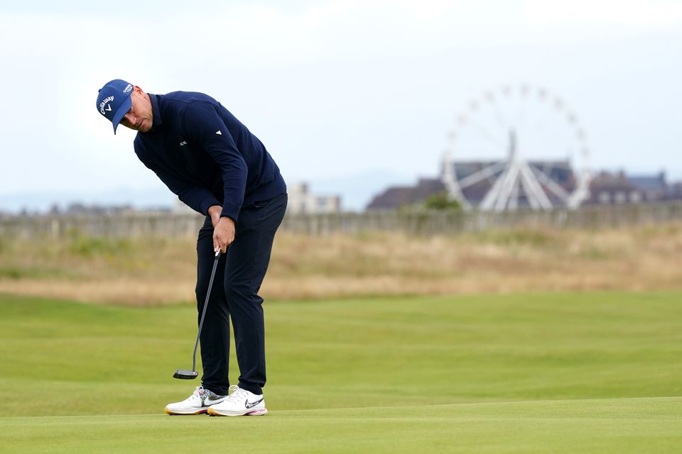 Sweden’s Alex Noren set the early clubhouse target on day one of the 152nd Open (Zac Goodwin/PA)