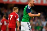 thumbnail: BELFAST, NORTHERN IRELAND - MAY 27: Conor Washington of Northern Ireland celebrates after scoring during the international friendly game between Northern Ireland and Belarus on May 26, 2016 in Belfast, Northern Ireland. (Photo by Charles McQuillan/Getty Images)