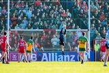 thumbnail: Donegal goalkeeper Shaun Patton makes a save during the Ulster GAA Football Senior Championship quarter-final match against Derry at Celtic Park in Derry. Photo by Stephen McCarthy/Sportsfile